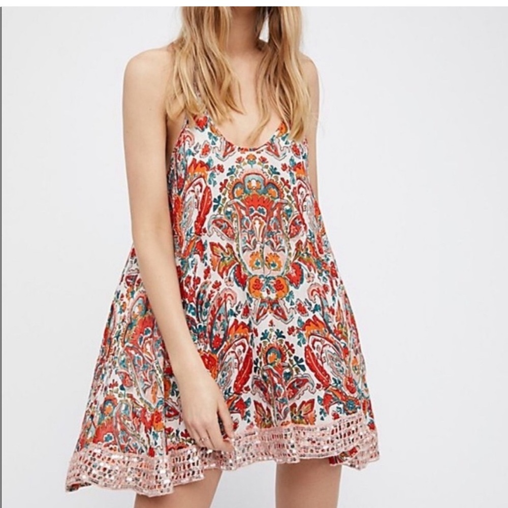 Free People One Trapeze Tank Dress S/P